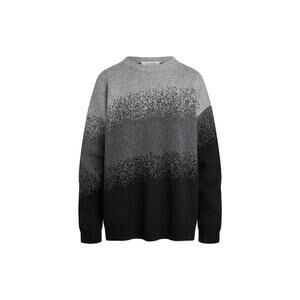 Copied - AYA MUSE Black Gray Gradient Sweater NWT $515 Wool Cashmere Size S